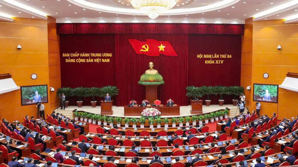 Hôm nay, bế mạc Hội nghị Trung ương lần thứ 3 khóa XIV