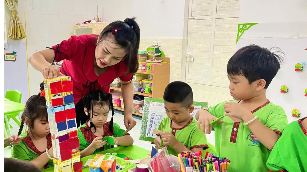 Thí điểm chương trình giáo dục mầm non mới: Phát huy tính chủ động, linh hoạt