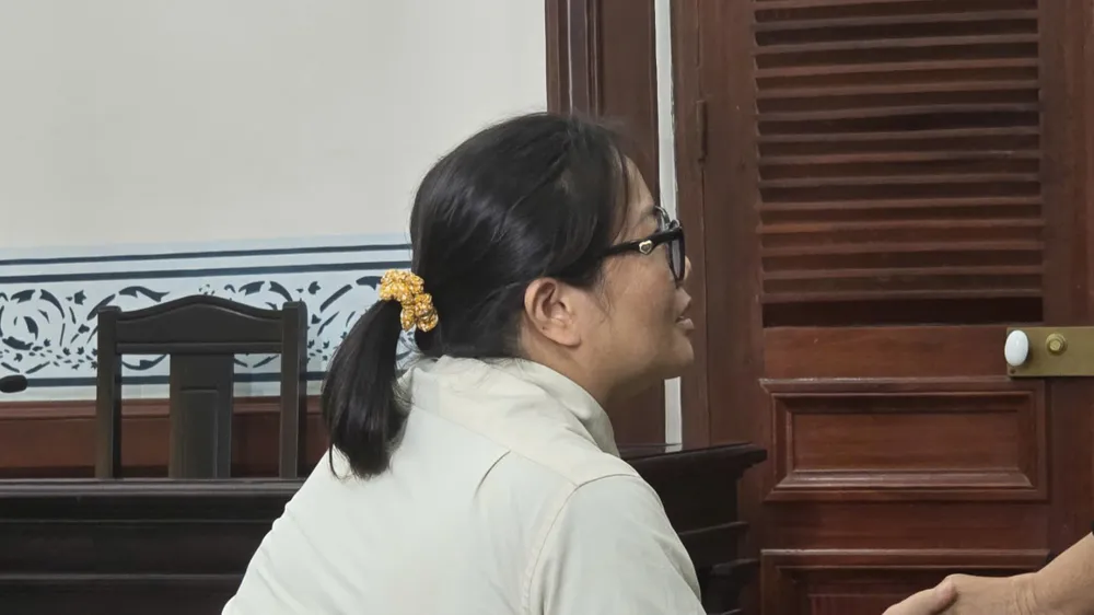Bị cáo Nguyễn Thị Nga. Ảnh: SONG MAI
