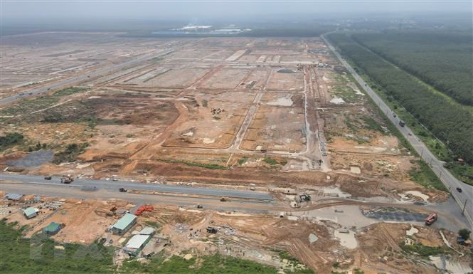 A few households steadfastly refuse relocation from Long Thanh airport  construction site in southern Vietnam