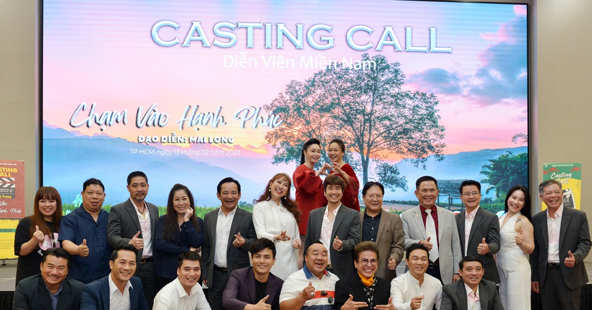 Nghệ sĩ hai miền đổ bộ buổi casting phim 
