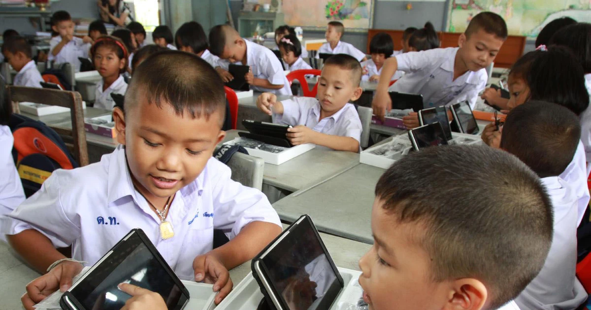 แท็บเล็ตอิเล็กทรอนิกส์กำลังเป็นที่นิยมในภาคการศึกษาของไทย