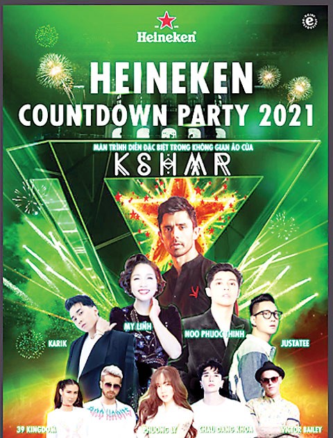 Đại Tiệc Âm Nhạc Heineken Countdown Trở Lại | Báo Sài Gòn Giải Phóng