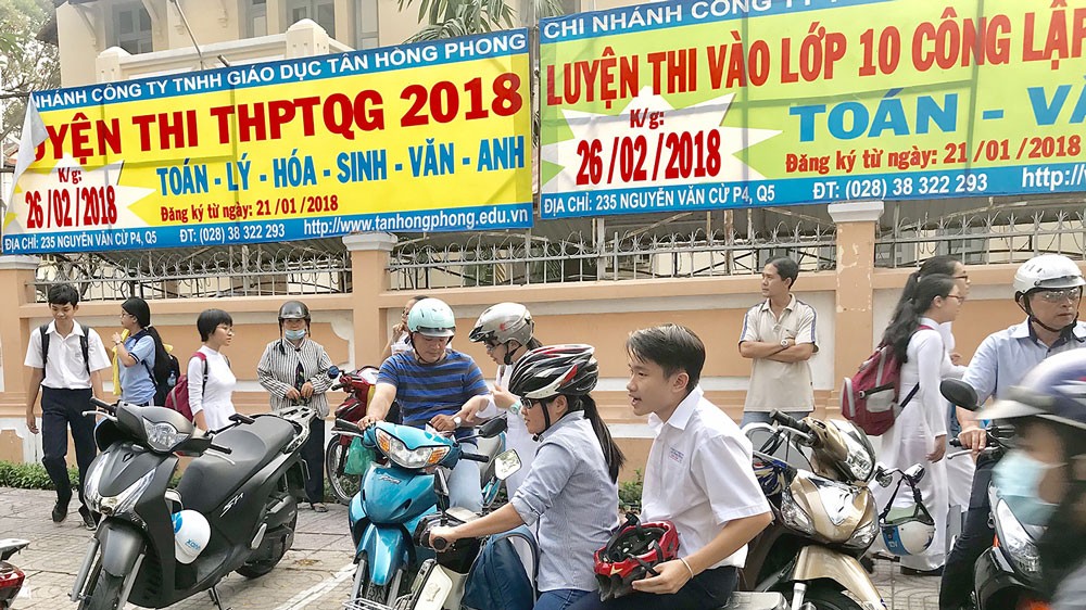 Đua Luyện Thi Vào Lớp 10 | Báo Sài Gòn Giải Phóng