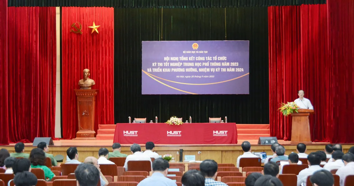 Kỳ thi tốt nghiệp THPT năm 2024 được giữ ổn định như giai đoạn 2020