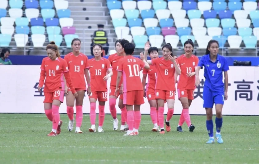 ทีมหญิงไทย แพ้ เกาหลีใต้ 1-10
