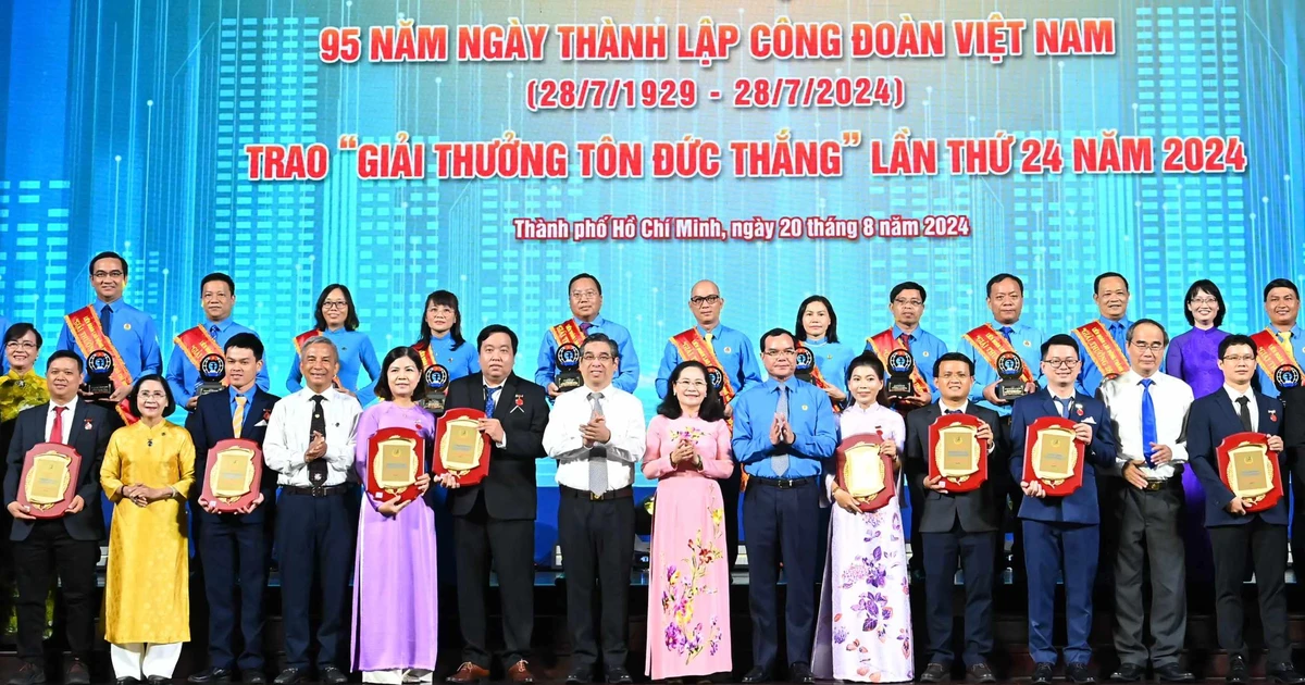 Giải thưởng Tôn Đức Thắng 2024