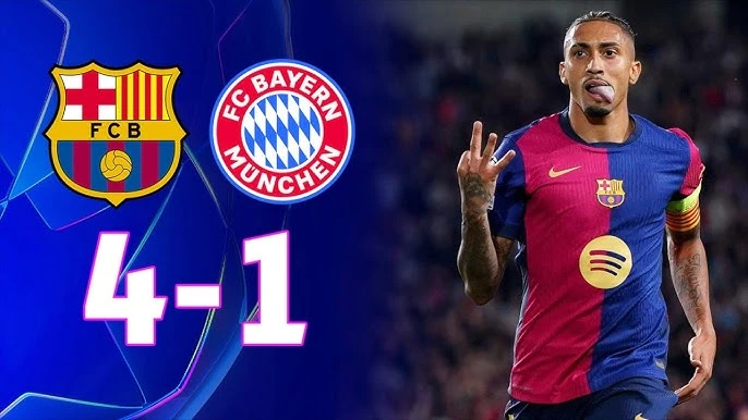 Barcelona vs Bayern Munich 4-1: Dàn sao Barca tỏa sáng, Yamal ghi dấu ...