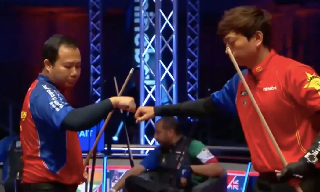 Đội tuyển Billiards Việt Nam đánh bại Kuwait ở giải World Cup of Pool