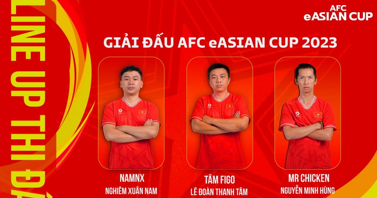 Việt Nam tham dự Giải bóng đá điện tử châu Á lần đầu tiên