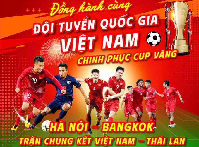 Travel agents offer football tours for Vietnamese fans in Thailand