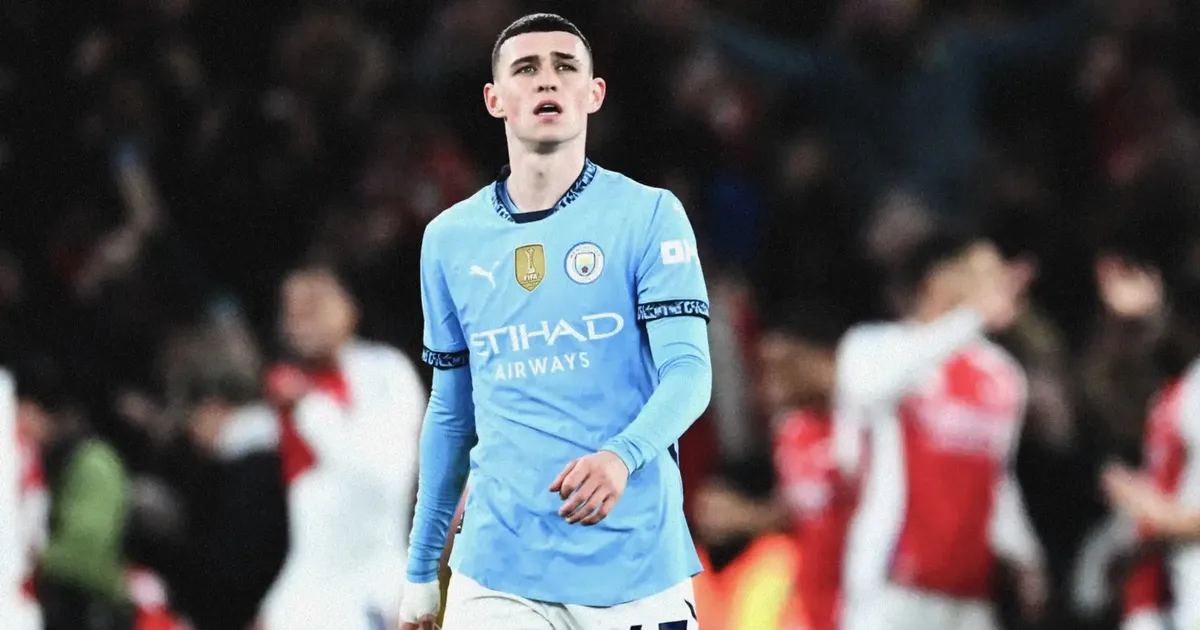 Phil Foden trở thành tâm điểm của những lời phê bình khi đội bóng của anh không thể vượt qua đối thủ