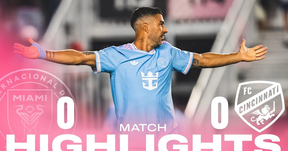 Image hình ảnh hình ảnh Spileers - Inter Miami vs Cincinnati 0-0: Messi, Alba vắng mặt, Busquets ...