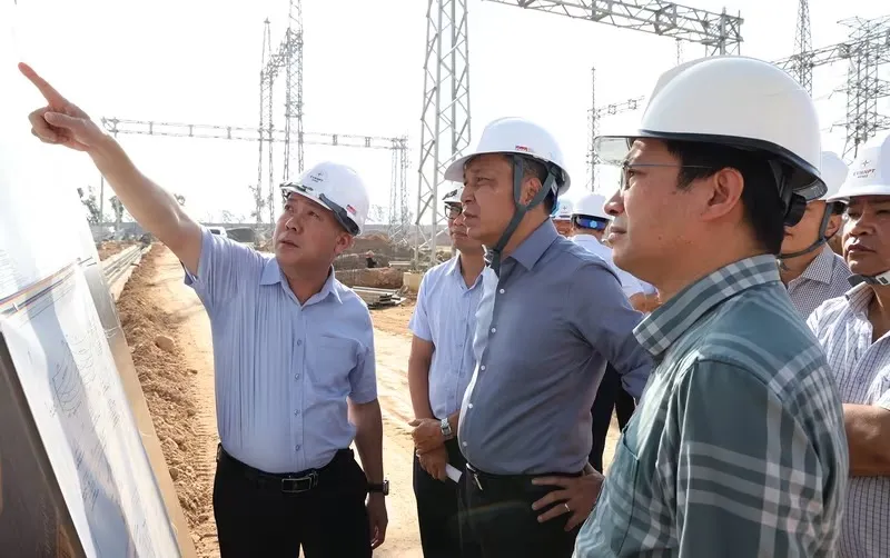 EVN yêu cầu đẩy nhanh tiến độ Trạm biến áp 220kV Yên Dũng