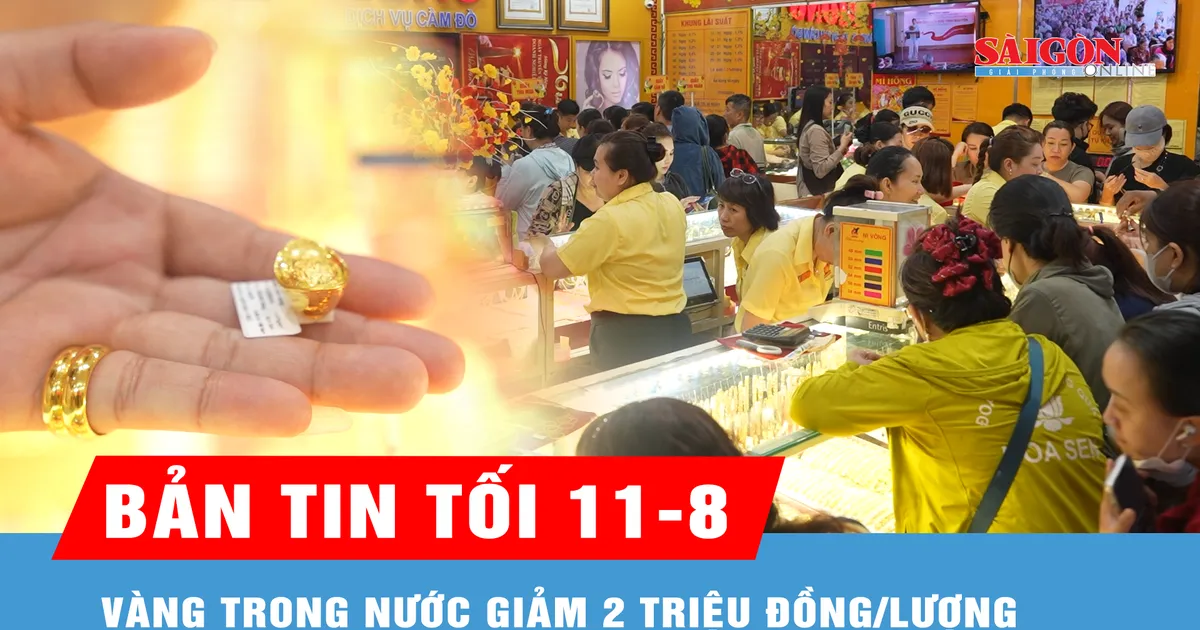 Giá vàng thế giới rời mốc 4.400 USD/ounce, vàng trong nước giảm 2 triệu đồng/lượng