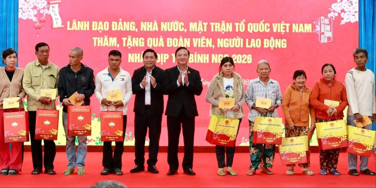 Lãnh đạo Đảng, Nhà nước thăm, tặng quà tết tại Khánh Hòa - BÁO SÀI GÒN GIẢI PHÓNG