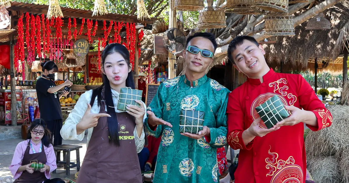 Không gian tết xưa thu hút giới trẻ - BÁO SÀI GÒN GIẢI PHÓNG