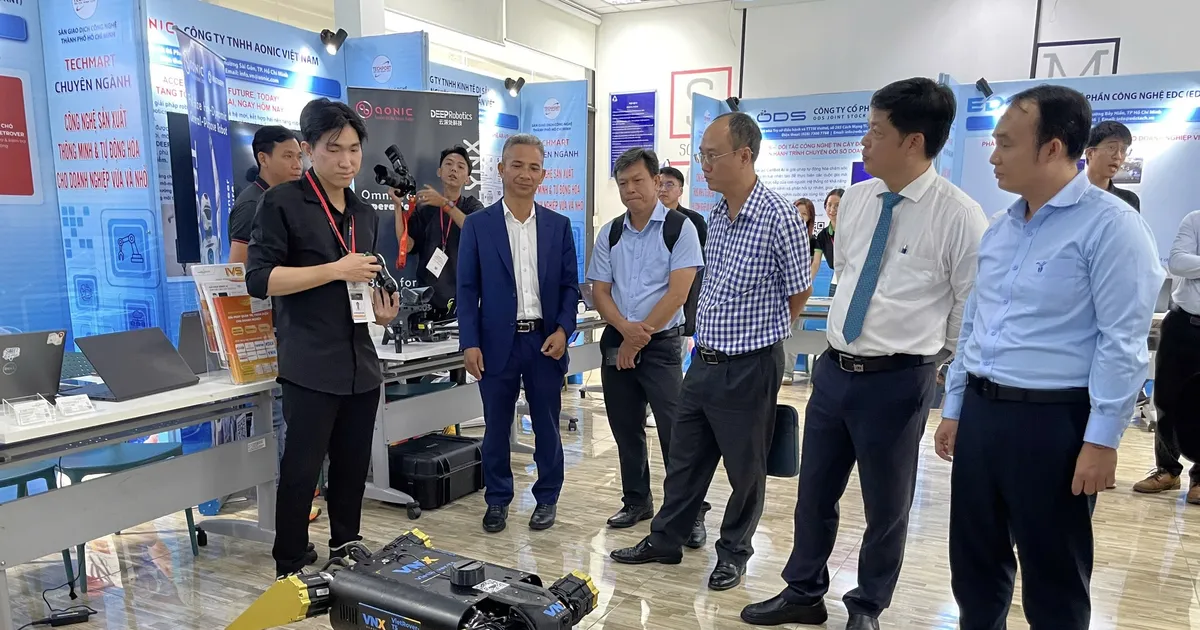 Techmart 2026: Giúp doanh nghiệp từng bước xây dựng nhà máy thông minh