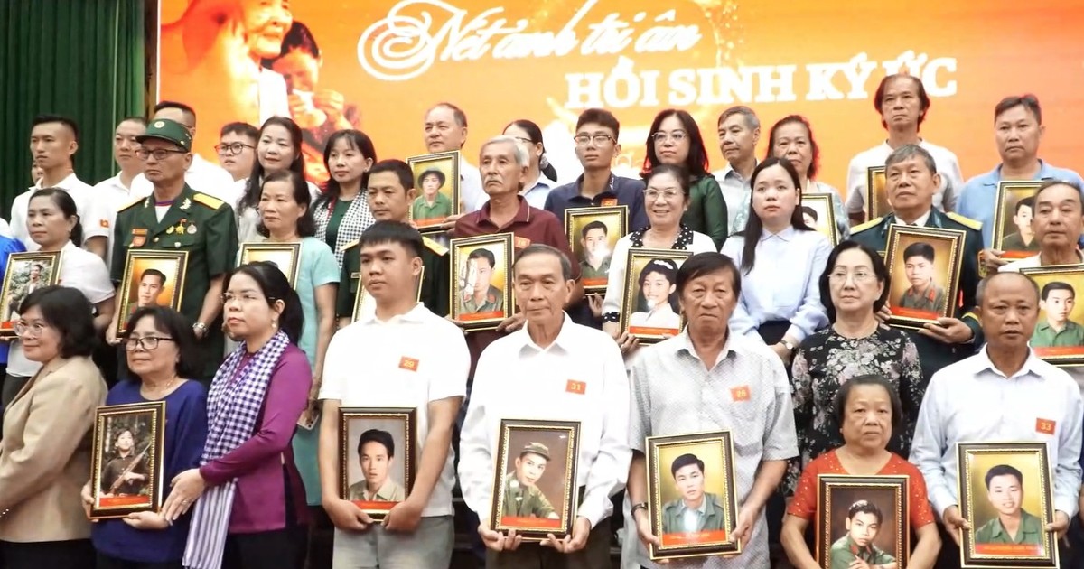 Restored photographs bring long awaited comfort to families of fallen soldiers