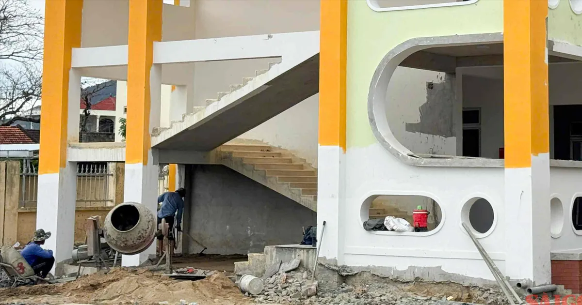 Khánh Hòa: Yêu cầu hoàn thành Trường Mầm non Diên An trước ngày 13-2-2026 - BÁO SÀI GÒN GIẢI PHÓNG