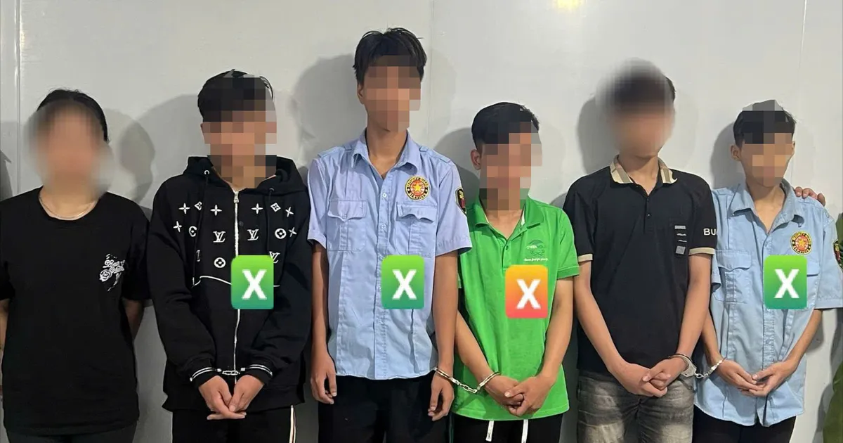 Bắt 4 thanh thiếu niên hỗn chiến bằng súng và dao tự chế sau mâu thuẫn trên mạng xã hội