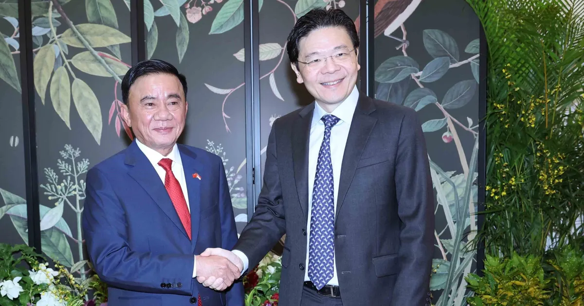 Việt Nam - Singapore mở rộng hợp tác nhiều lĩnh vực