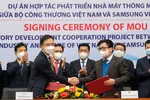 Samsung ký kết cùng Bộ Công thương phát triển nhà máy thông minh 
