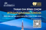 Cùng bình chọn để TPHCM trở thành “Điểm đến du lịch MICE hàng đầu Châu Á 2022“