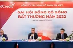 VietCredit tổ chức đại hội cổ đông bất thường năm 2022