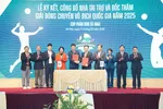 Công bố nhà tài trợ giải bóng chuyền quốc gia 2025