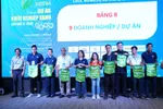 19 dự án đầu tiên vào chung kết Khởi nghiệp xanh 