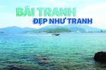 Bãi Tranh đẹp như tranh vẽ
