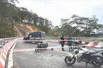 Lâm Đồng: Sạt lở đèo D'ran, Quốc lộ 20 lưu thông hạn chế
