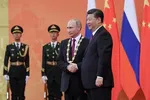 Chủ tịch Trung Quốc Tập Cận Bình và Tổng thống Nga Vladimir Putin sẽ tham dự lễ khởi công dự án liên doanh giữa Nga-Trung Quốc. (Nguồn: Sputnik)
