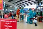 Theo đề xuất, hành khách đáp ứng các quy định, test nhanh tại sân bay có thể không cần cách ly tập trung khi về địa phương. Ảnh: Như Hà
