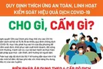 Bạn đang ở vùng xanh, vàng, cam hay đỏ theo phân loại mới của Bộ Y tế
