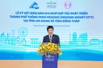 Ông Bùi Thành Nhơn, Chủ tịch HĐQT NovaGroup, tích cực kêu gọi các tổ chức, các doanh nghiệp cùng hợp lực phát triển, cùng vươn ra thế giới.