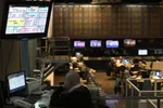 A broker looks at a screen at the Buenos Aires Stock Exchange in the financial district of Buenos Aires on Aug. 20, 2019 after Argentina's President Mauricio Macri swore Hernan Lacunza in as the country's new economy minister. Lacunza made stabilizing the
