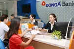 Customers are being served at DongABank.