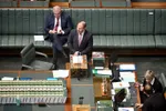 Josh Frydenberg addresses lawmakers at Parliament House in Canberra on March 23.Photographer: Mark Graham/Bloomberg