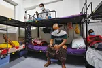 Singapore has about 1.4 million foreign workers, many of whom live with thousands of others in cramped dormitories that offer little personal space. (Courtesy of Singapore's Ministry of Manpower)