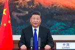 Chủ tịch Trung Quốc Tập Cận Bình có bài phát biểu trực tuyến tại hội nghị của Hội đồng Y tế thế giới ngày 18/5. Ảnh: Xinhua