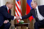 Tổng thống Mỹ Donald Trump và Tổng thống Nga Putin tại cuộc gặp ở Phần Lan, năm 2018. (Nguồn: AFP)