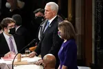Phó Tổng thống Mike Pence bác bỏ đề xuất phế truất ông Trump. Ảnh: The Hill
