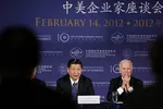 Chủ tịch TQ Tập Cận Bình và ông Joe Biden trong một sự kiện năm 2012. Ảnh: Reuters