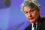 Thierry Breton, ủy viên EU phụ trách chính sách kỹ thuật số. © Reuters