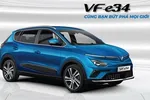 Vinfast's first electric vehicle (EV) model VF e34. (Photo: VinGroup)