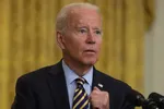 Tổng thống Joe Biden nói về việc Mỹ rút quân khỏi Afghanistan trong cuộc họp báo ngày 8/7 tại Nhà Trắng. (Hình ảnh Alex Wong / Getty)