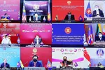 ASEAN officials attend the 15th ASEAN Ministerial Meeting on Transnational Crimes and Related Meetings on Wednesday. — VNA/VNS Photo