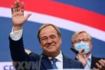 Lãnh đạo đảng Liên minh Dân chủ/Xã hội cơ đốc giáo (CDU/CSU) Armin Laschet. (Ảnh: AFP/TTXVN)